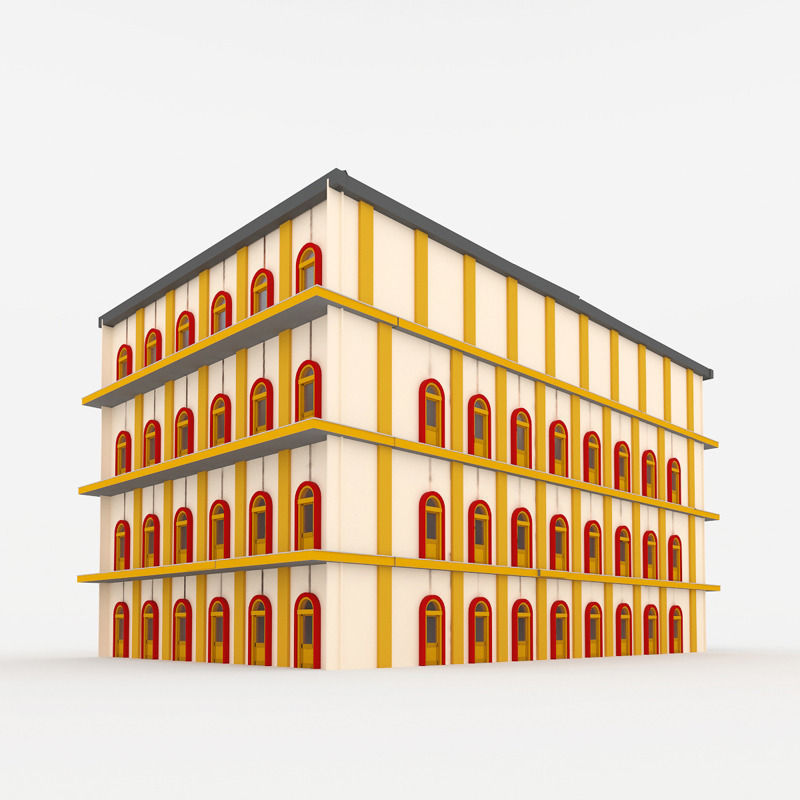 Bradbury Building 3D model_1