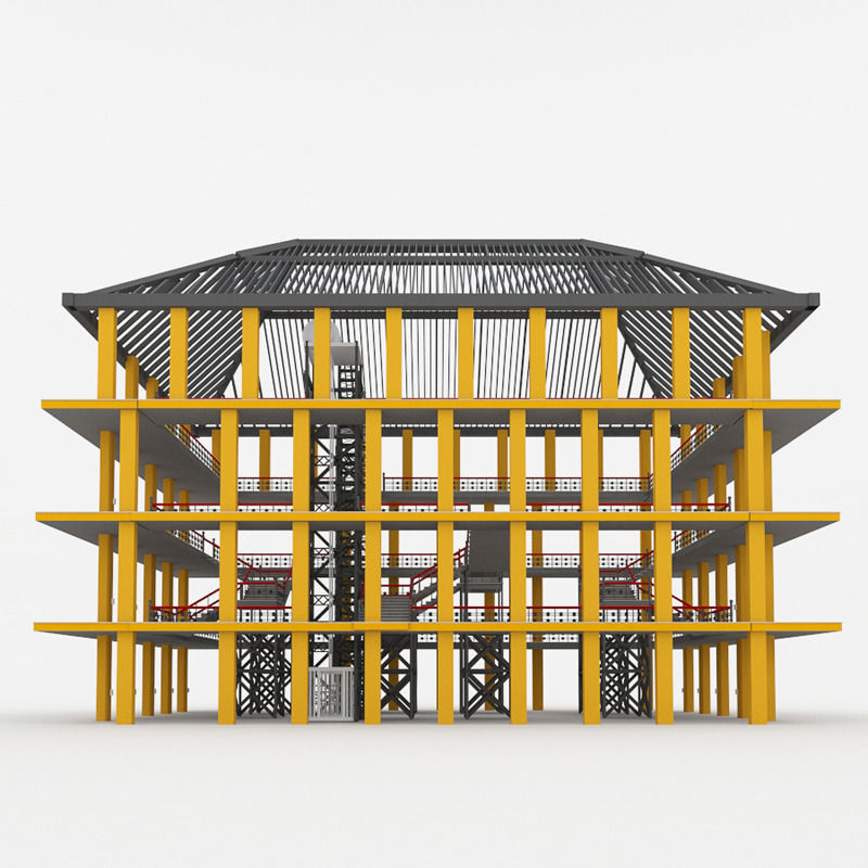 Bradbury Building 3D model_4