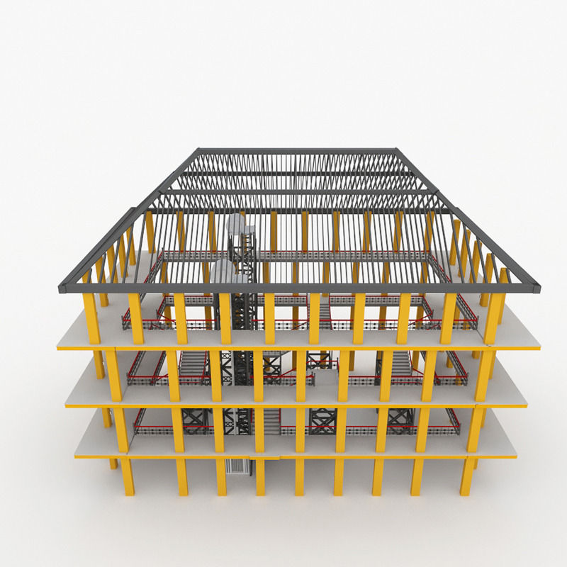 Bradbury Building 3D model_7