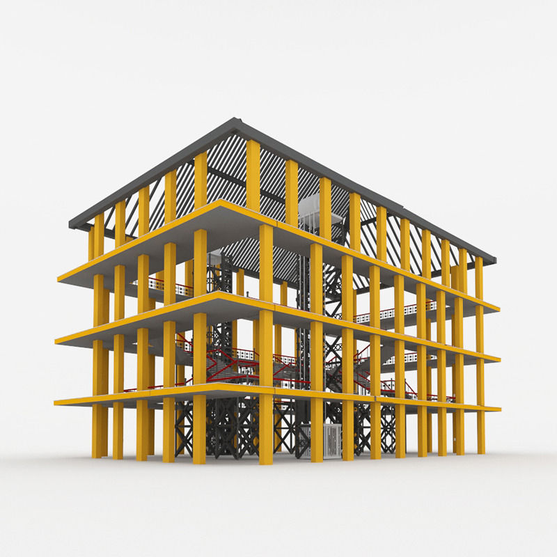 Bradbury Building 3D model_5