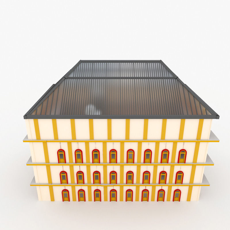 Bradbury Building 3D model_3