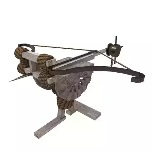 Ballista Low-poly 3D model