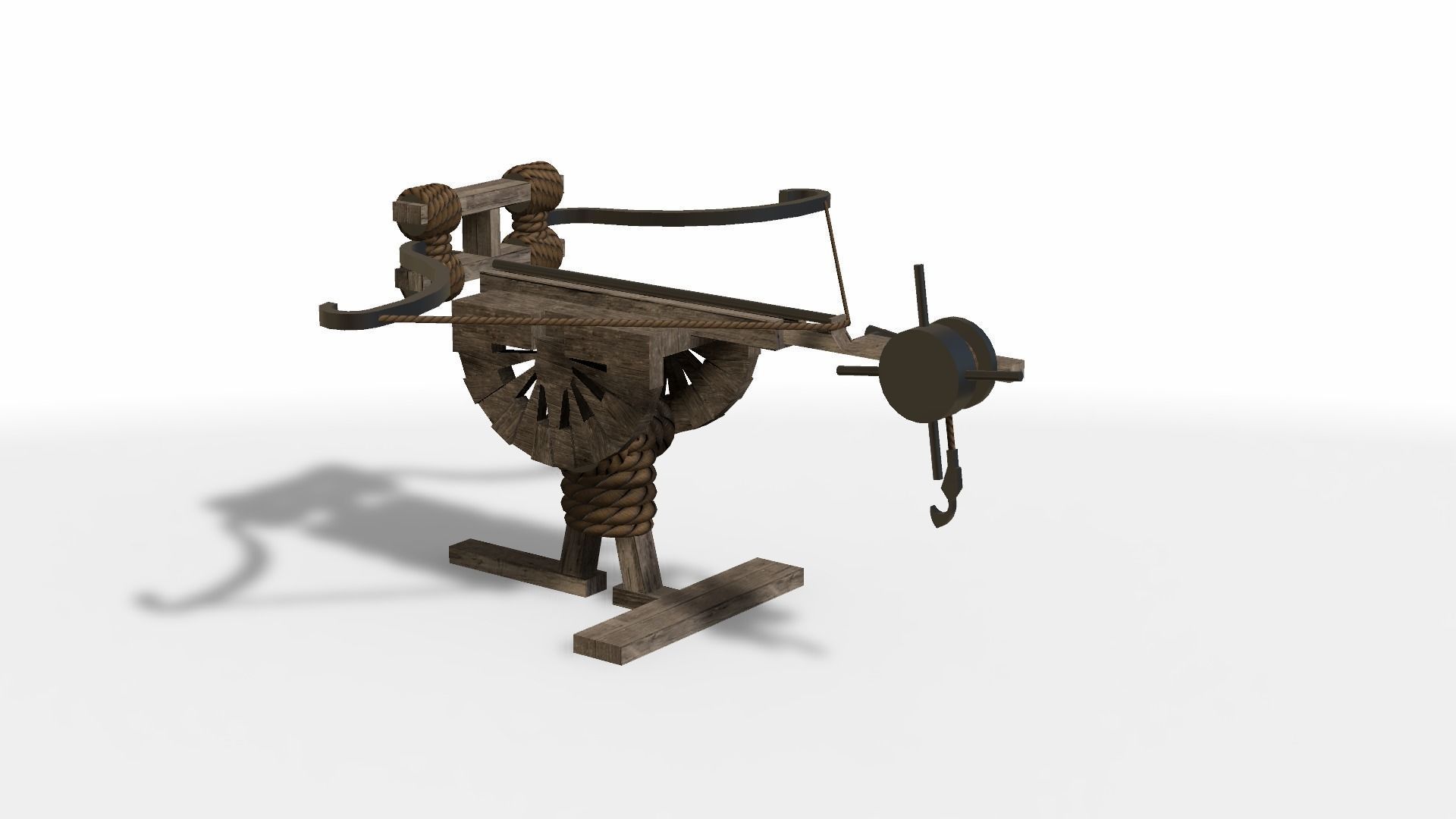 Ballista Low-poly 3D model_20