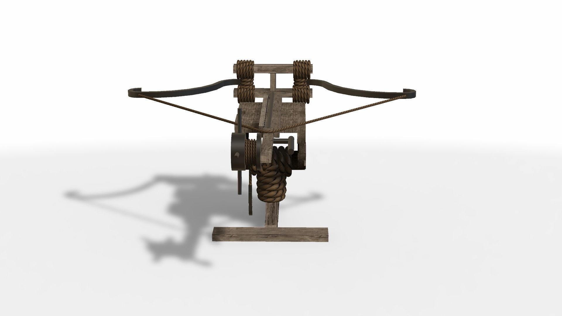 Ballista Low-poly 3D model_24