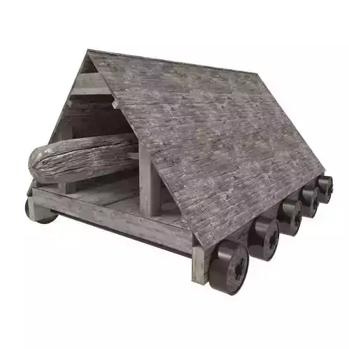 Battering Ram Low-poly 3D model