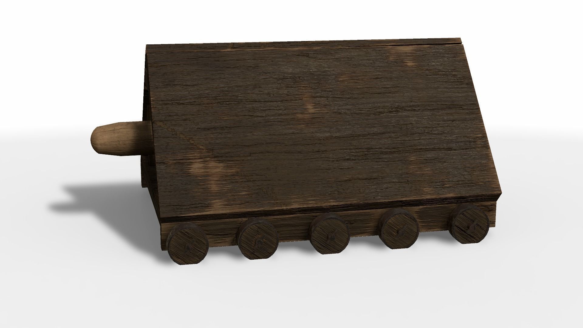 Battering Ram Low-poly 3D model_12