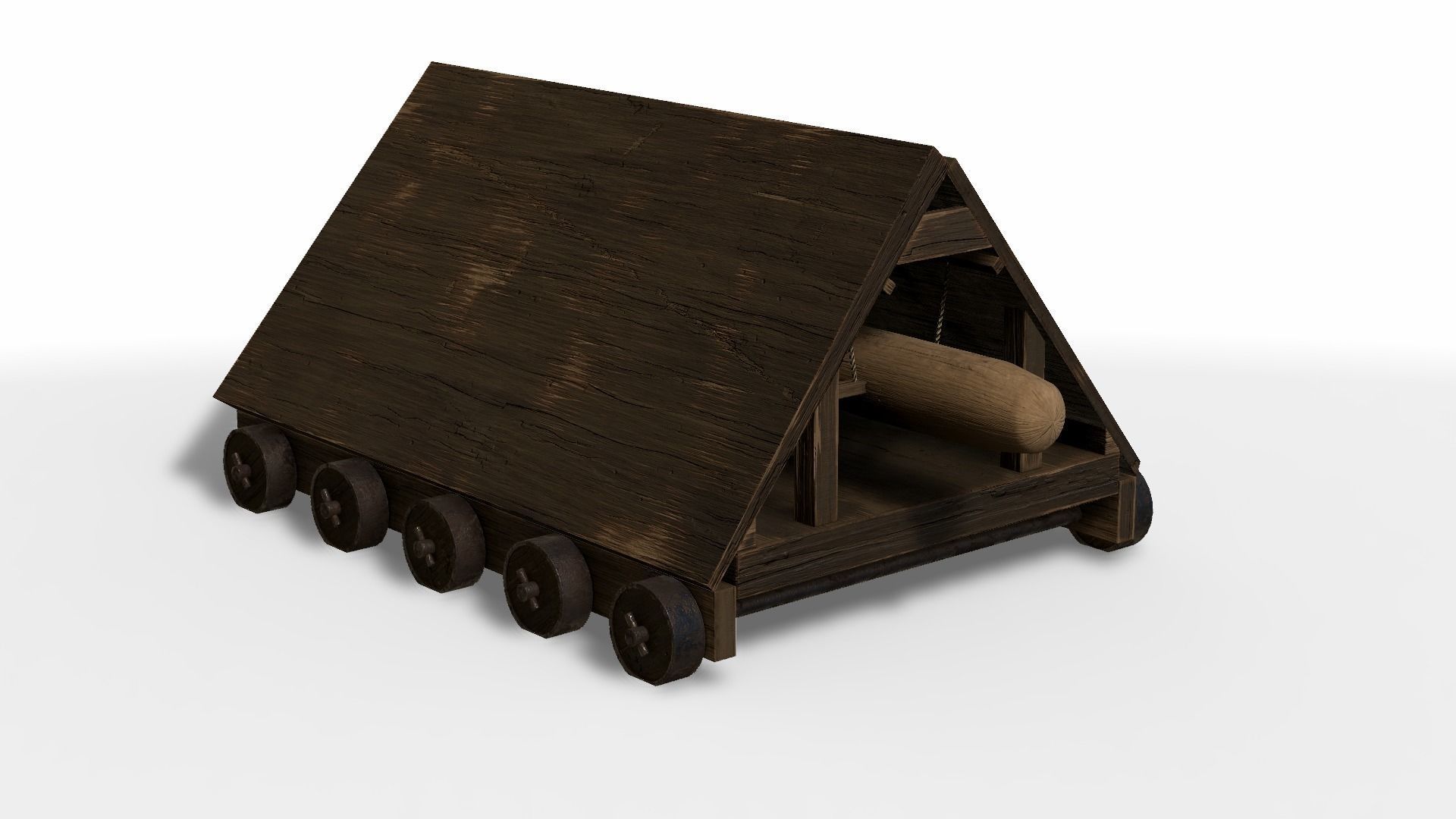 Battering Ram Low-poly 3D model_24