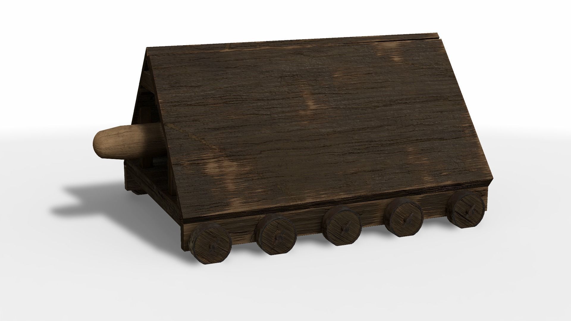 Battering Ram Low-poly 3D model_13