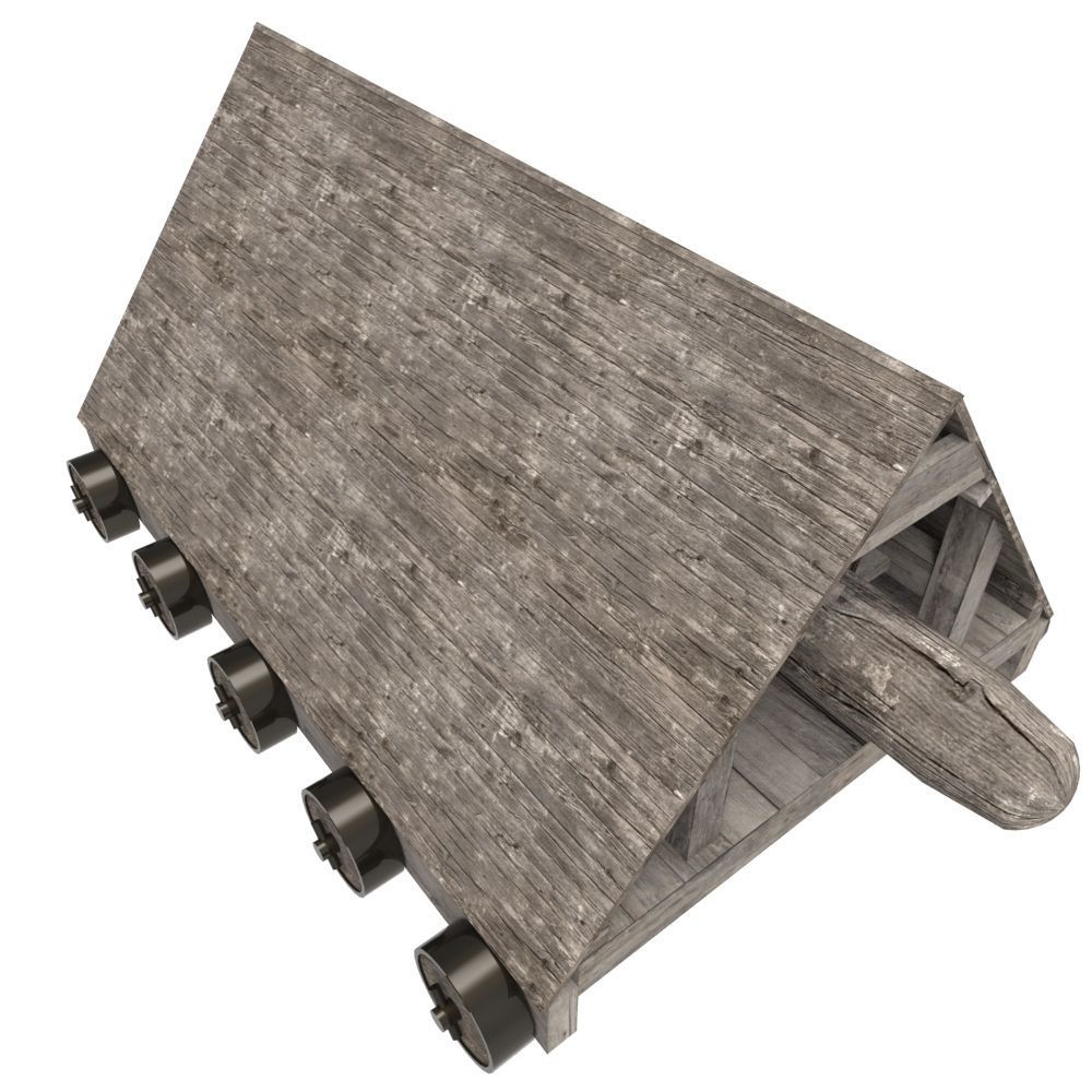 Battering Ram Low-poly 3D model_2