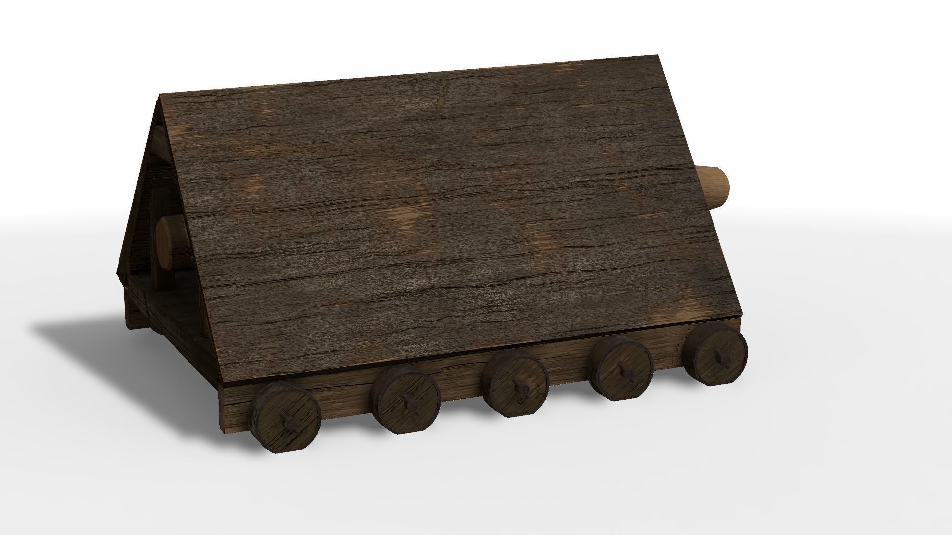 Battering Ram Low-poly 3D model_31