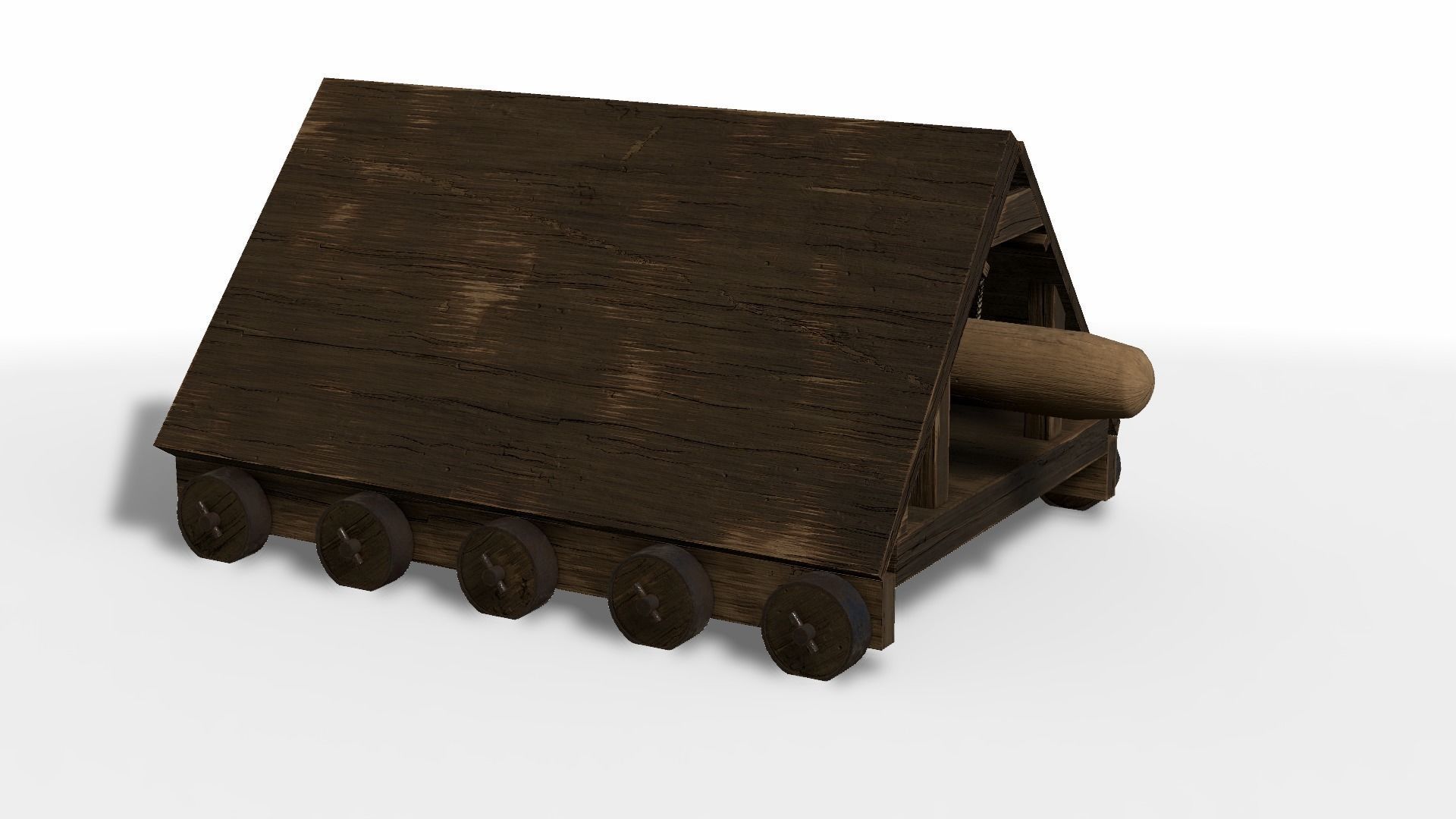 Battering Ram Low-poly 3D model_26