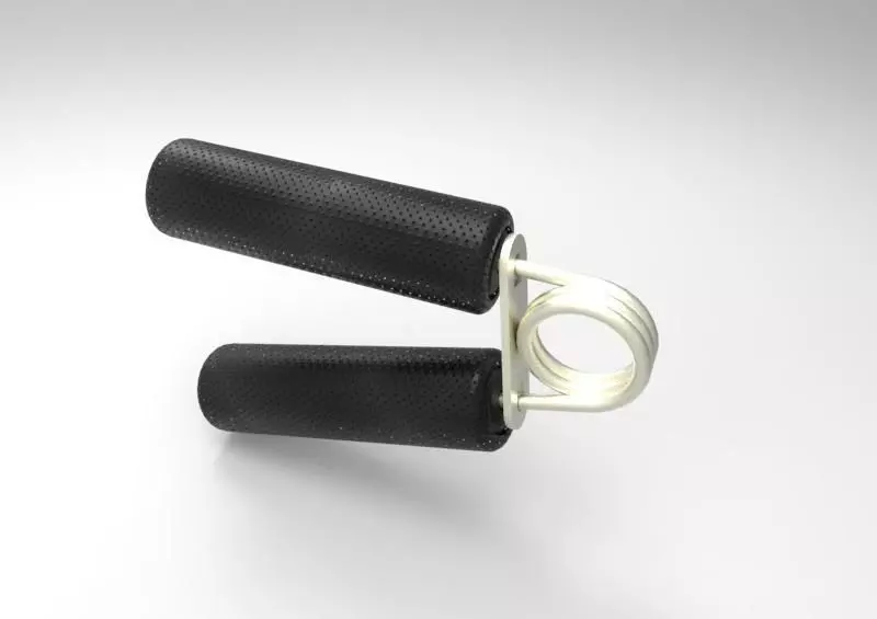 Hand flexor 3D model_0