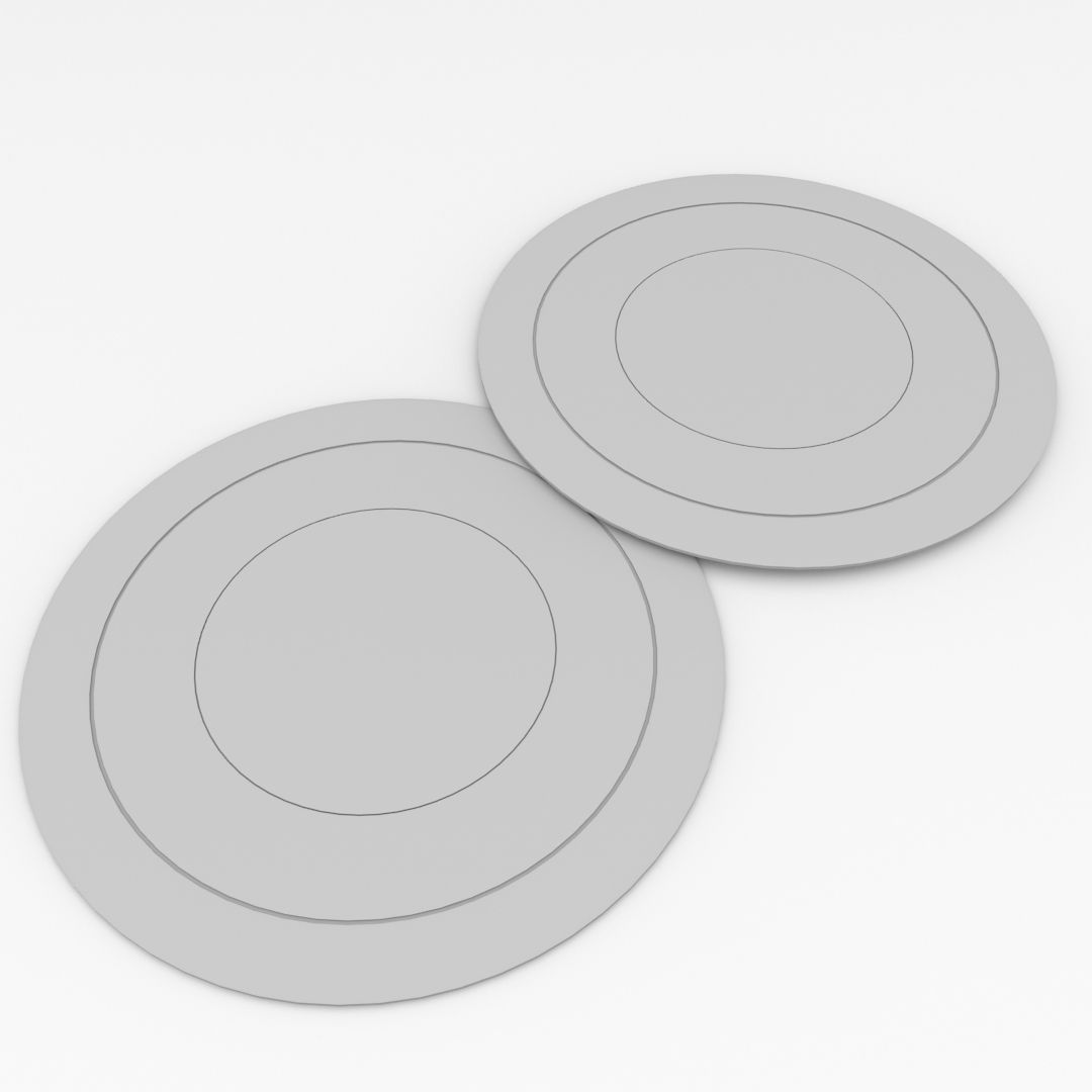 Vinyl Record 3D model_3