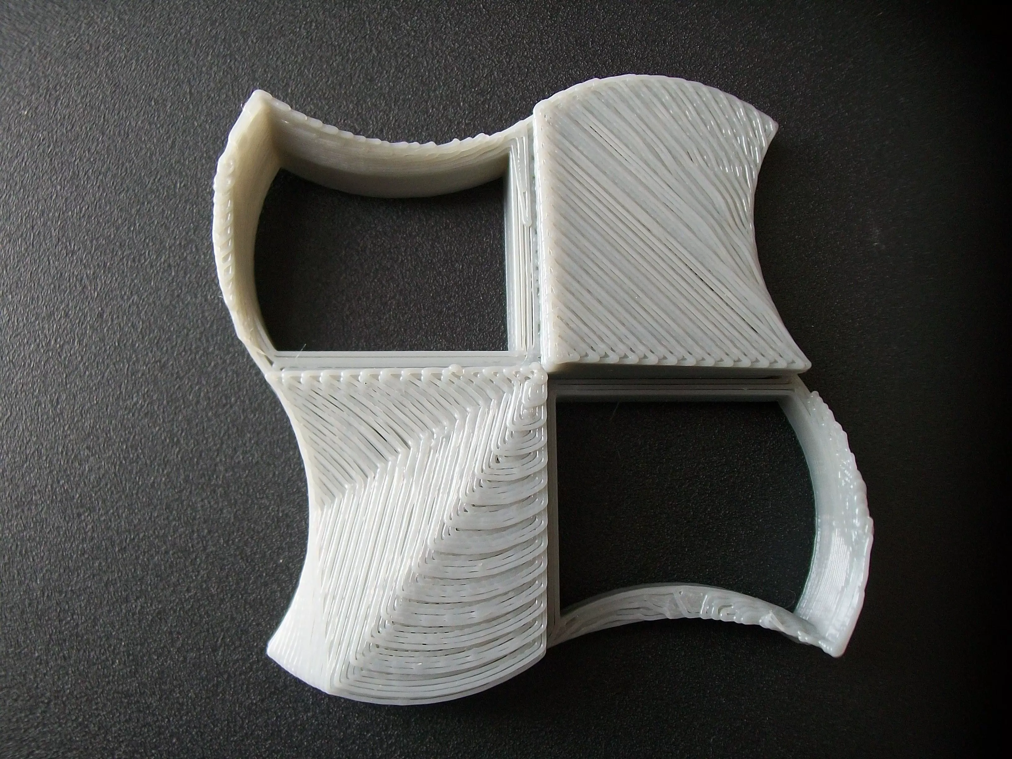 Logo test microsoft windows rework 3D print model_0