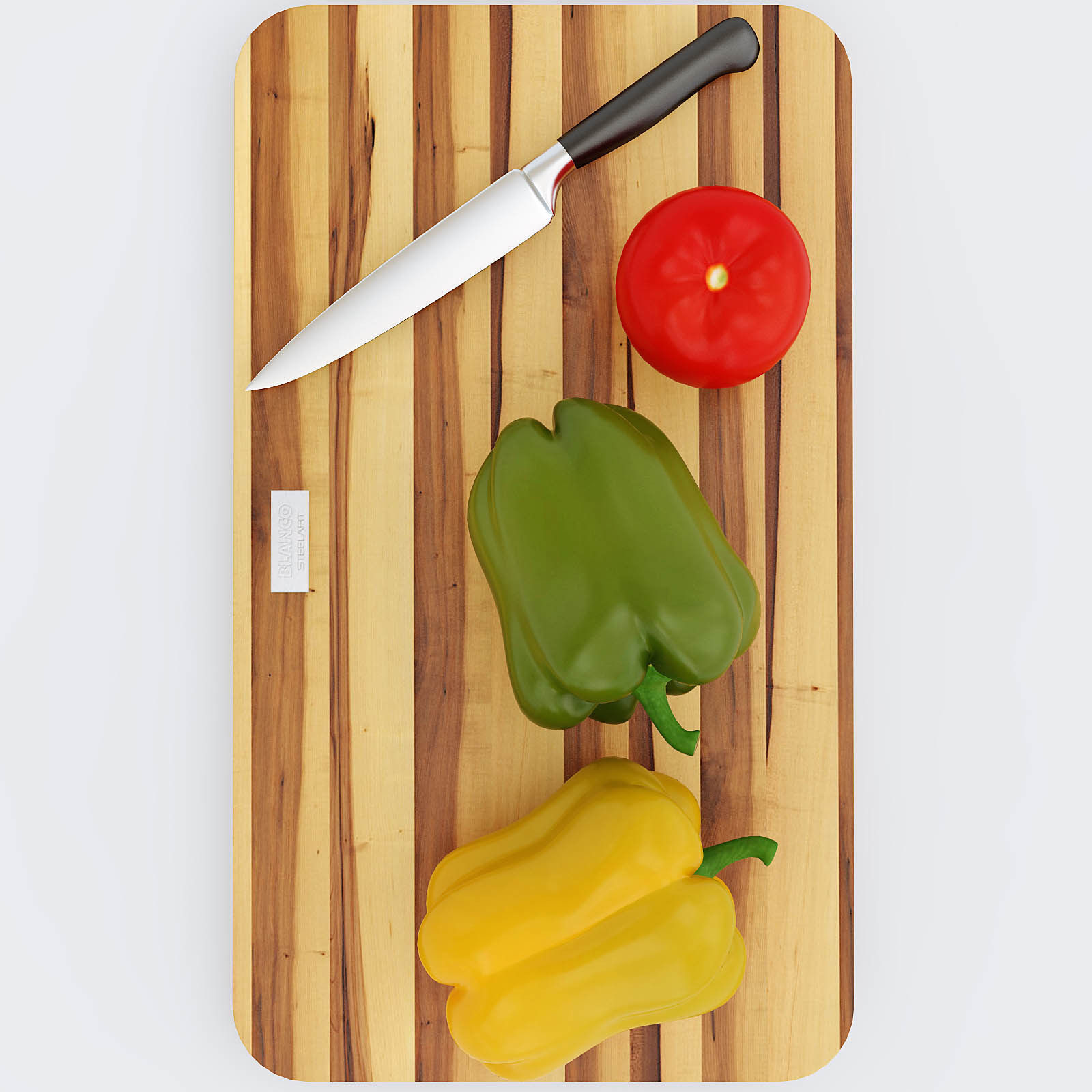 vegetables set 01 3D model_5