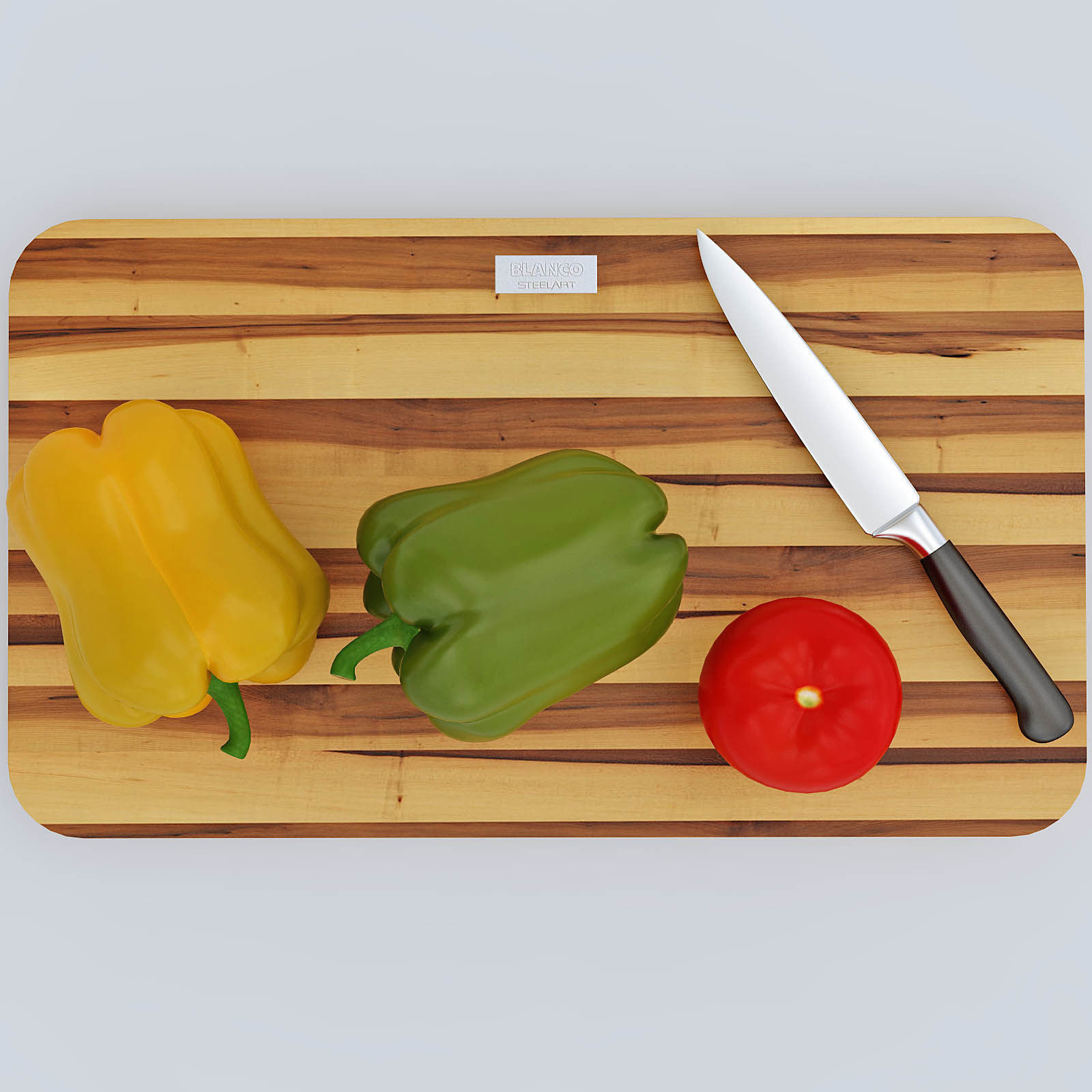 vegetables set 01 3D model_4