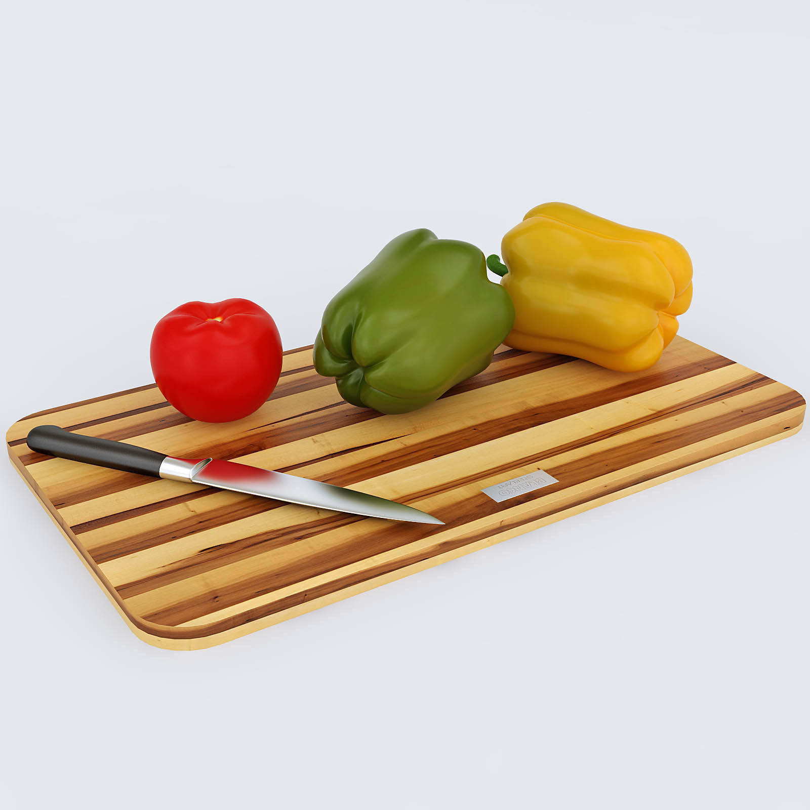 vegetables set 01 3D model_3