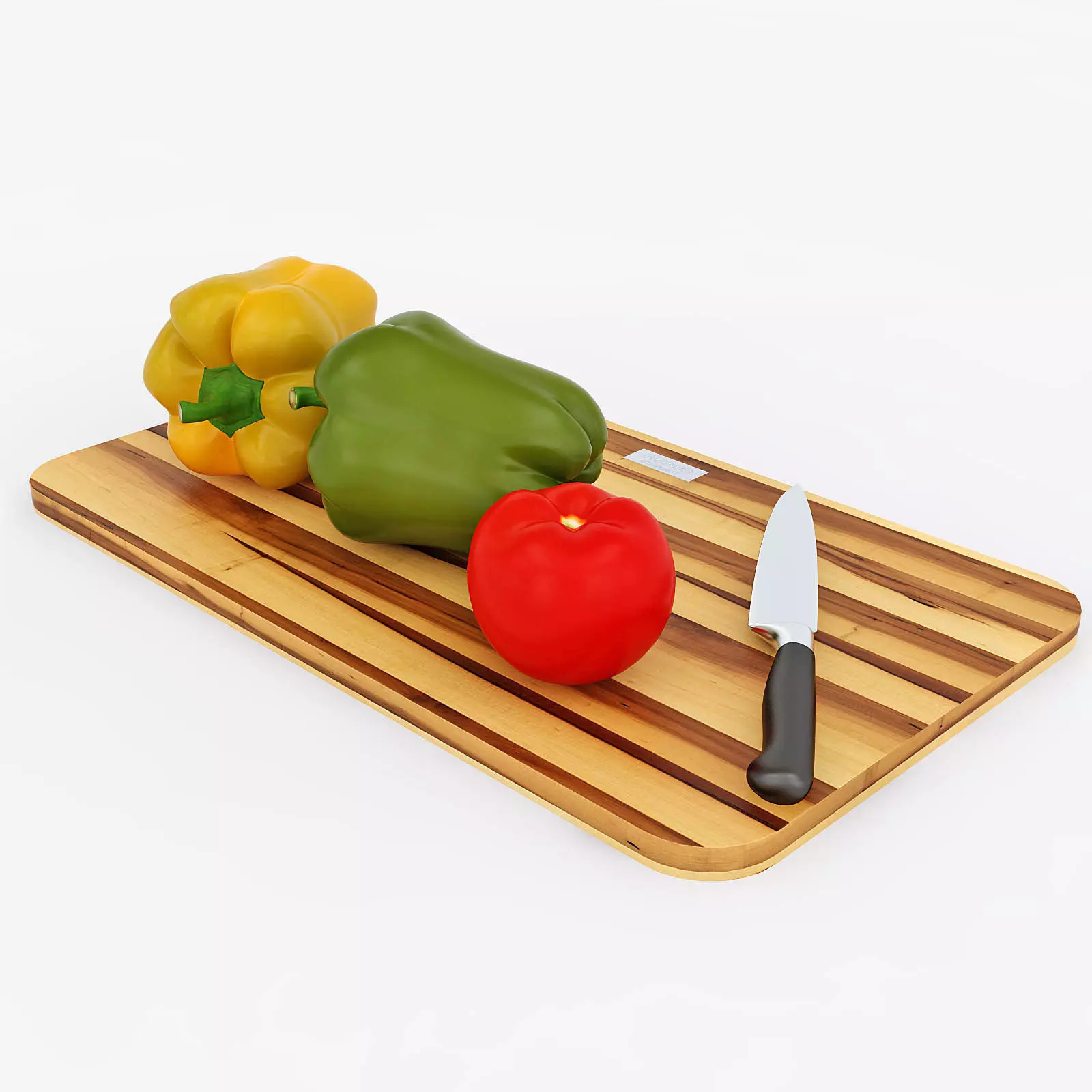 vegetables set 01 3D model_0