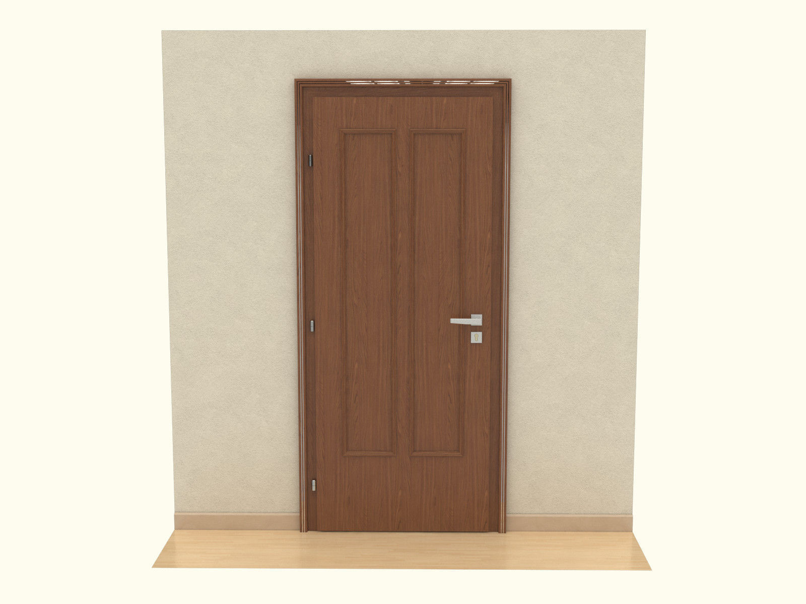 Wooden Door 3D model_2