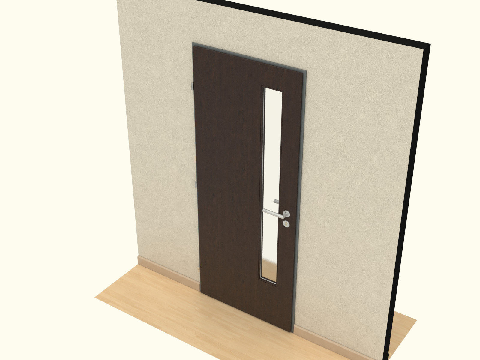 Wooden Door 3D model_4