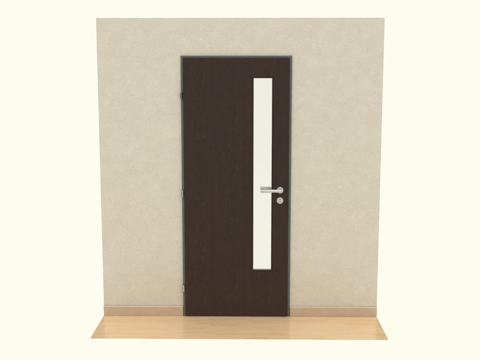 Wooden Door 3D model_3