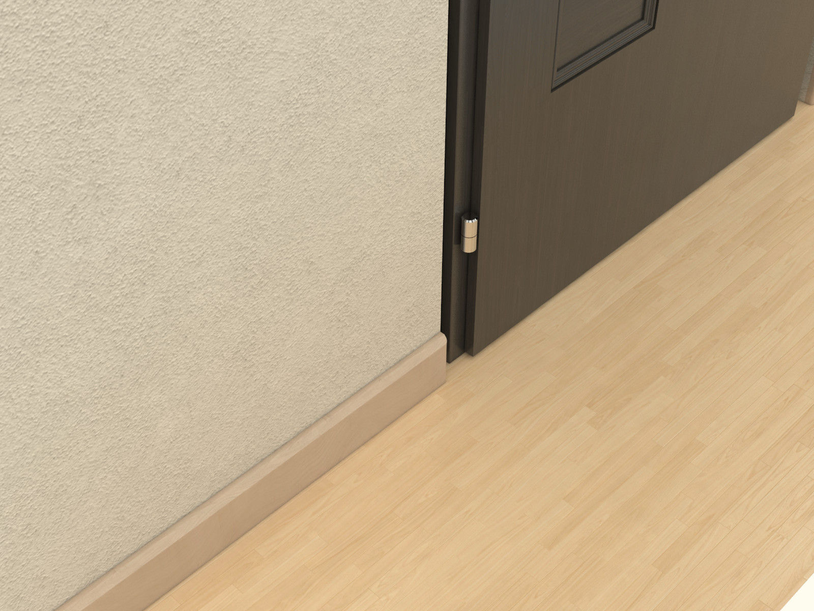 Door set with frame 3D model_71
