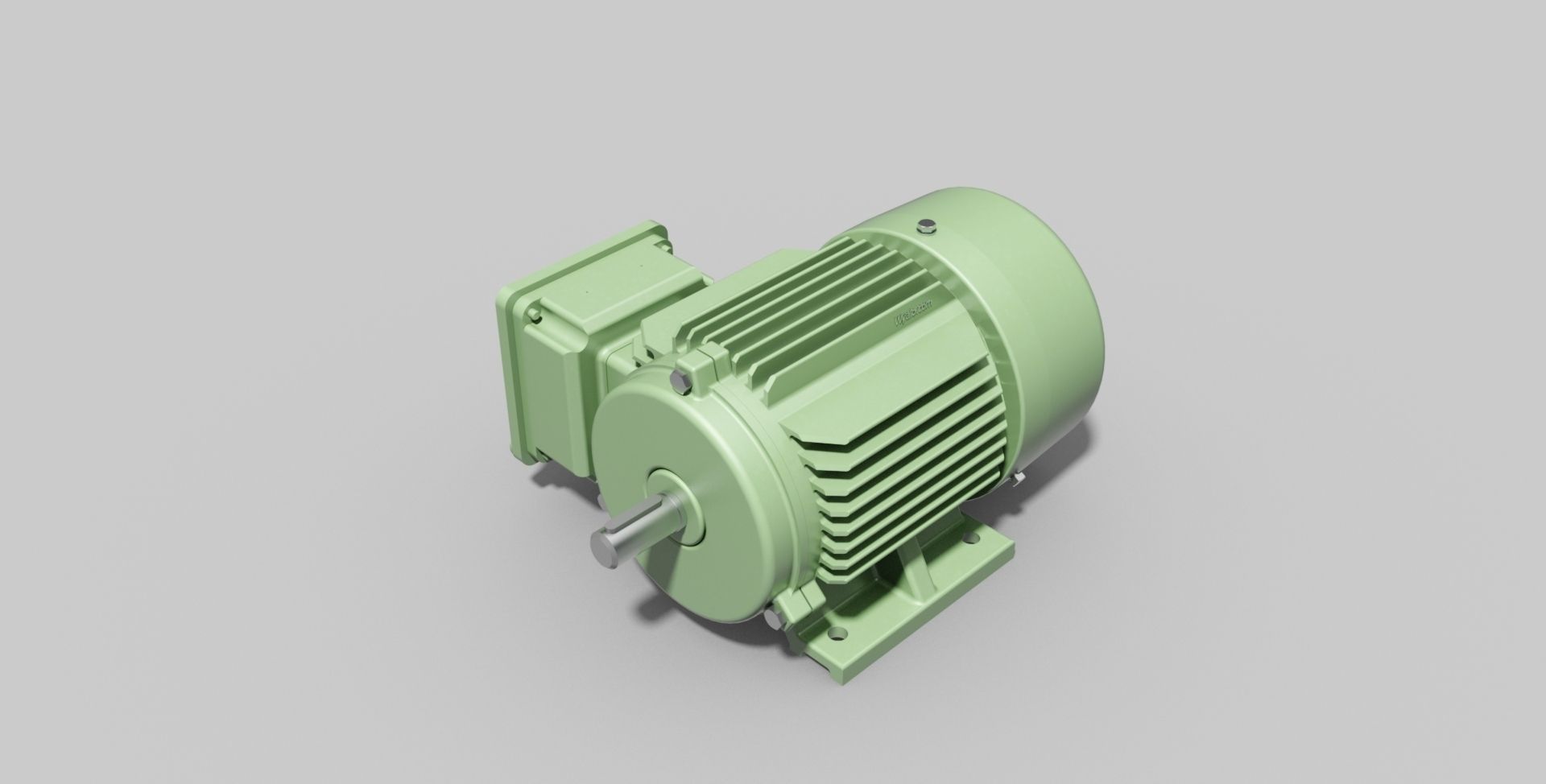 IEC80 B3 -  Electric motor 3D model_5