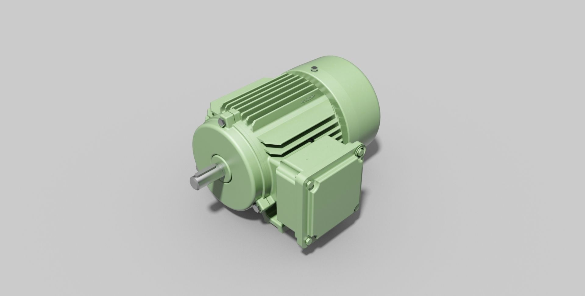 IEC80 B3 -  Electric motor 3D model_4