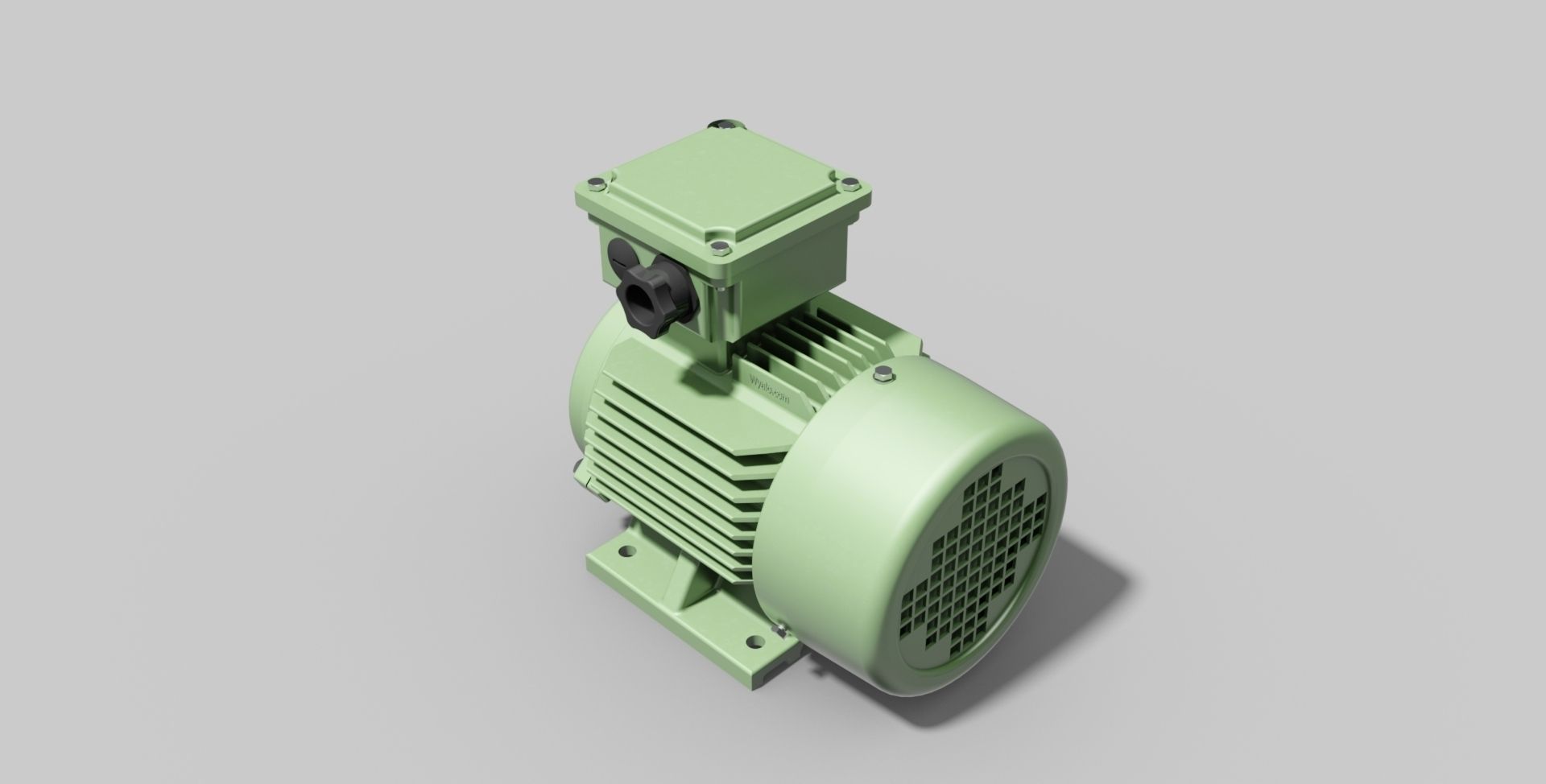 IEC80 B3 -  Electric motor 3D model_2