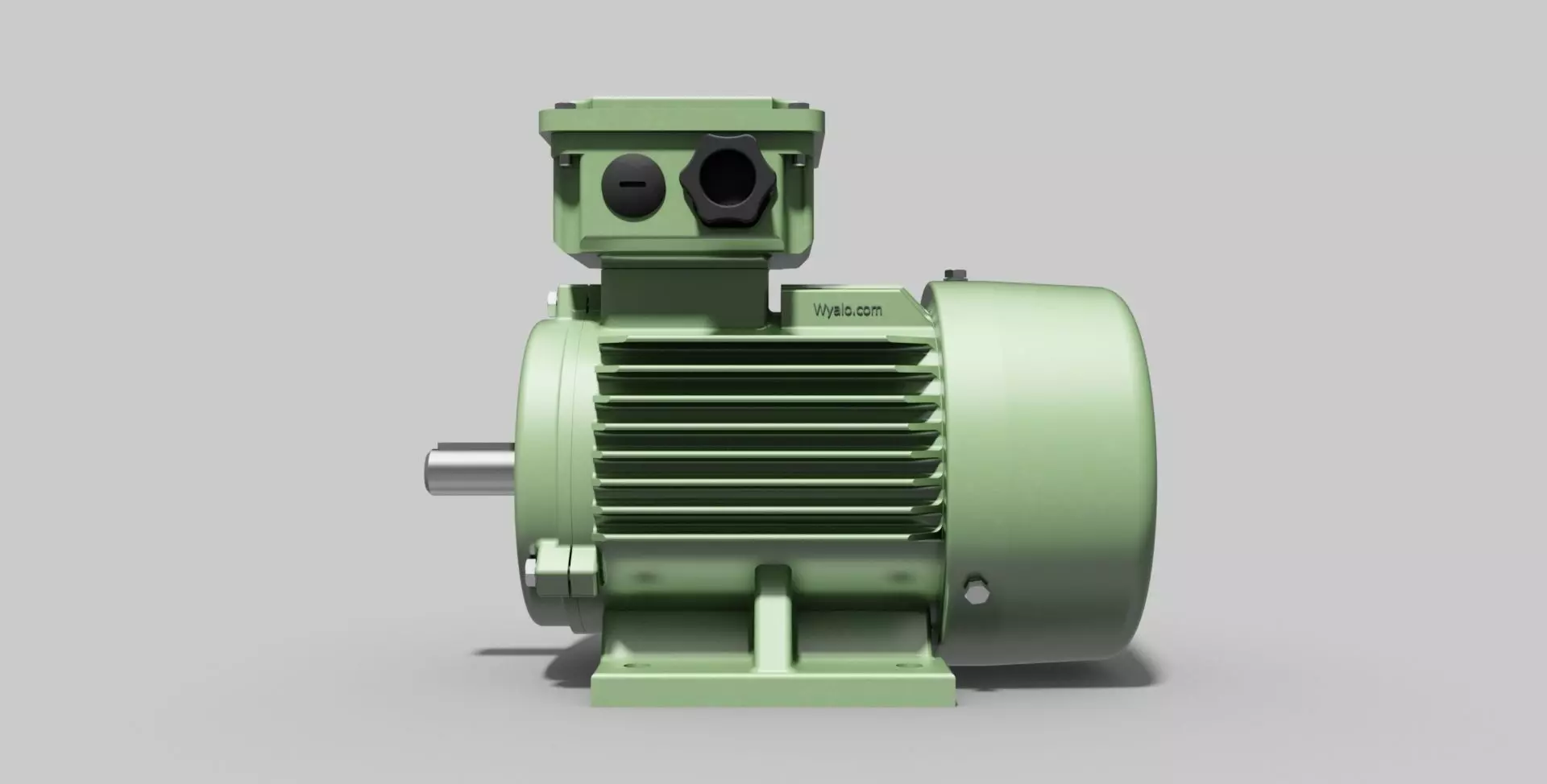 IEC80 B3 -  Electric motor 3D model_0