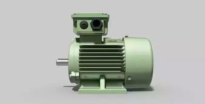 IEC80 B3 -  Electric motor 3D model