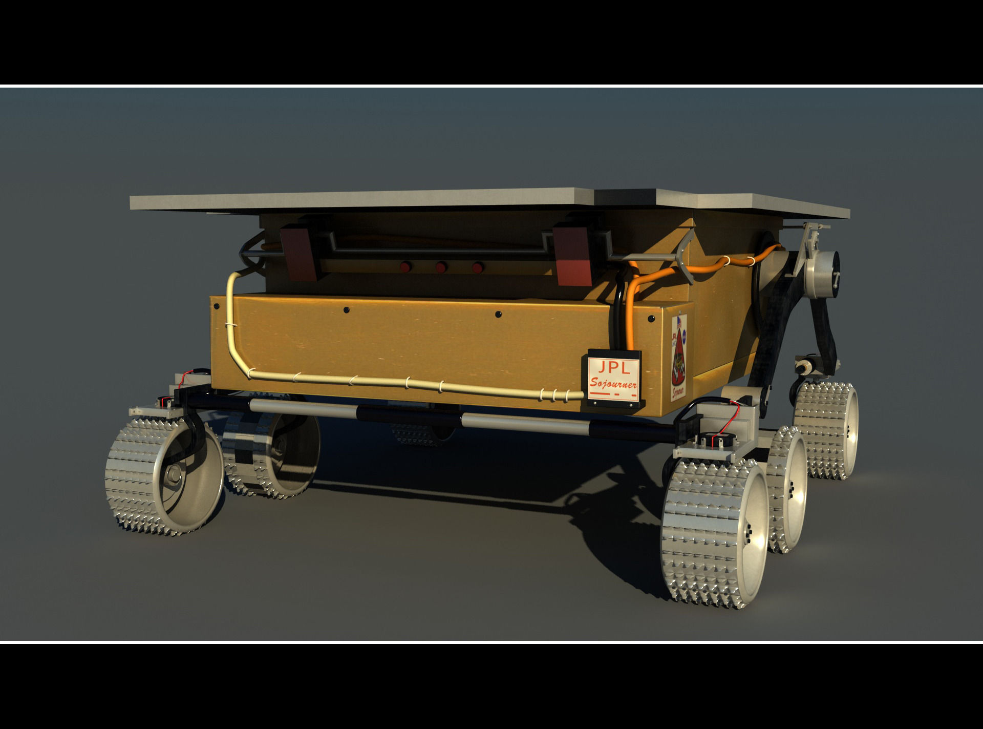 Sojourner Rover 3D model_2