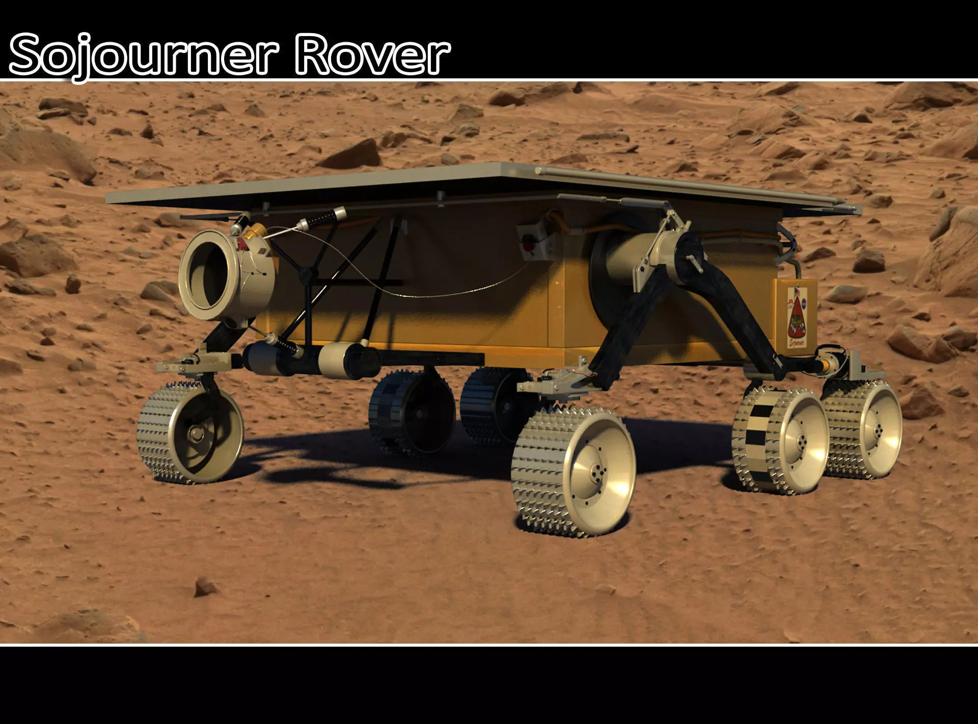 Sojourner Rover 3D model_0