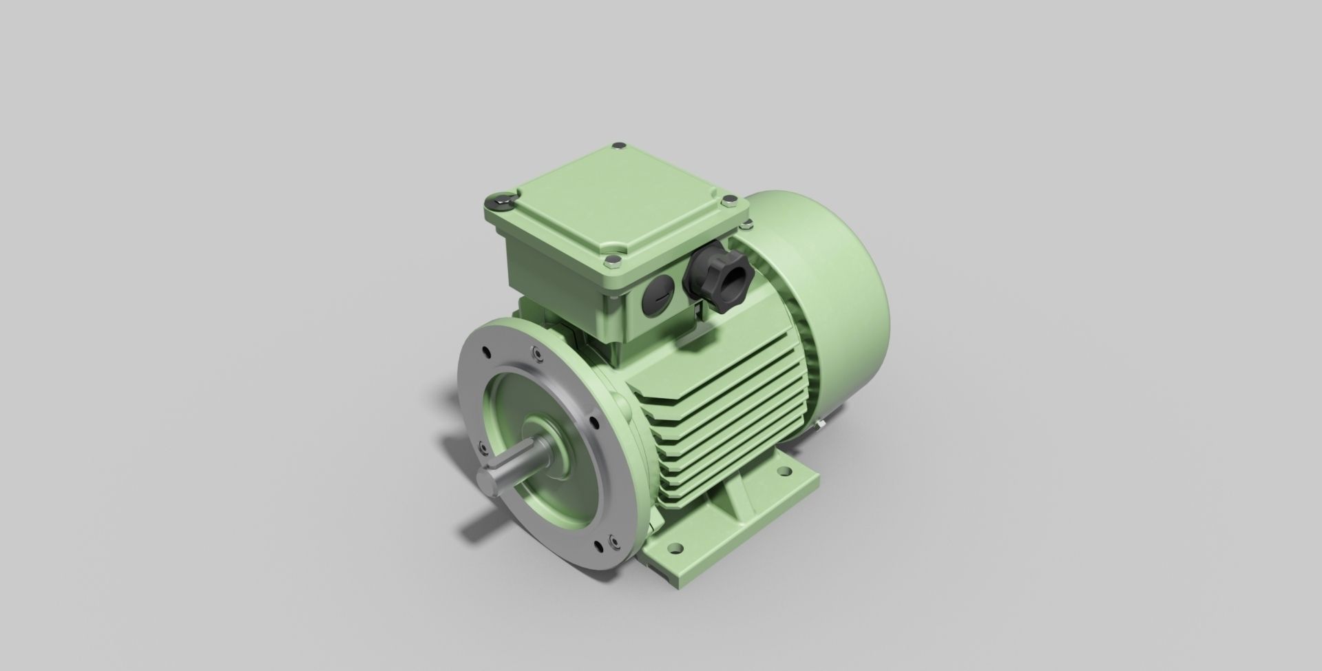 IEC80 B34b - Electric motor 3D model_3