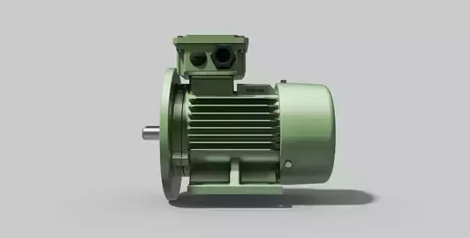 IEC80 B35 -  Electric motor 3D model