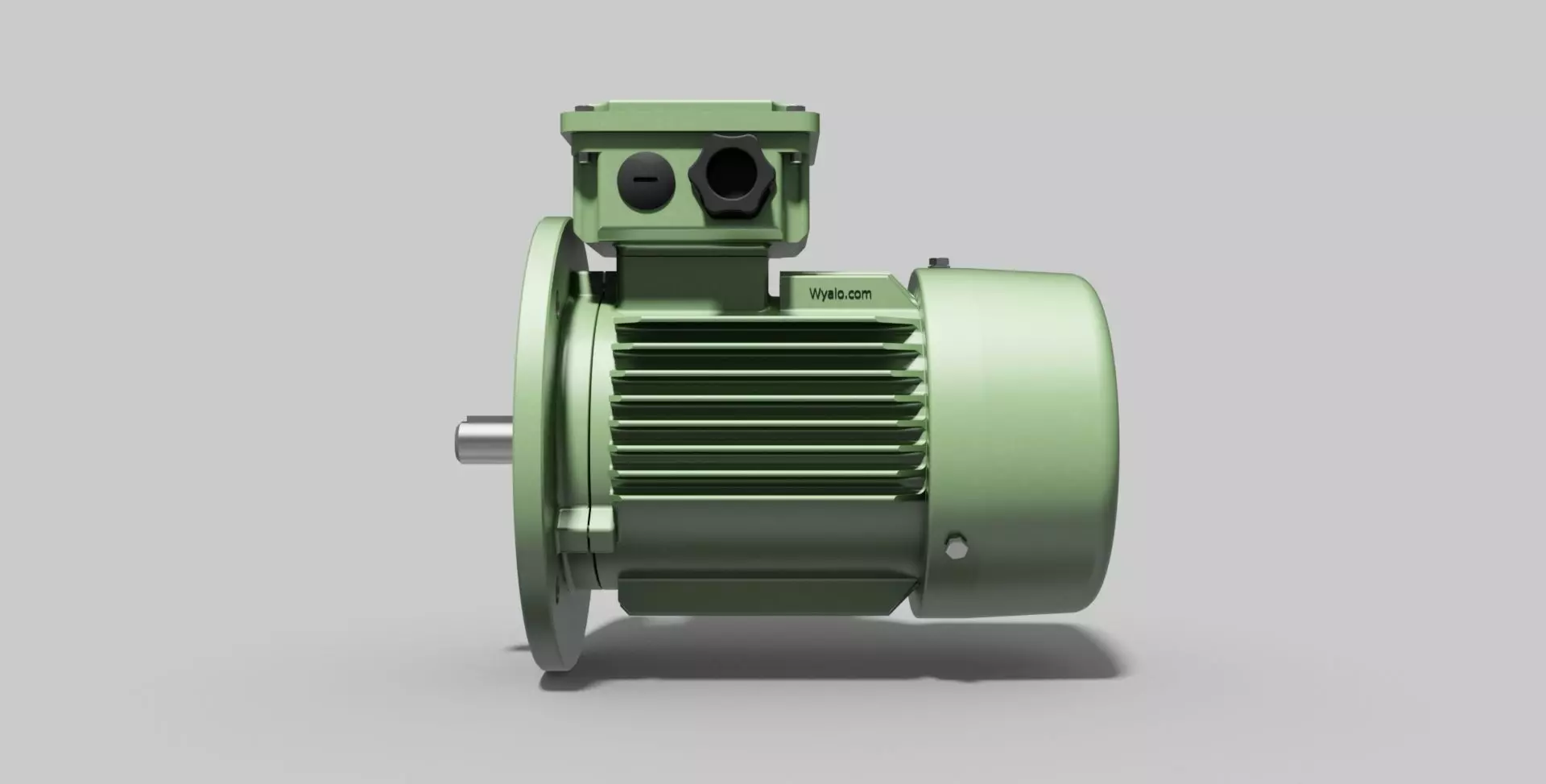 IEC80 B5 -  Electric motor 3D model_0