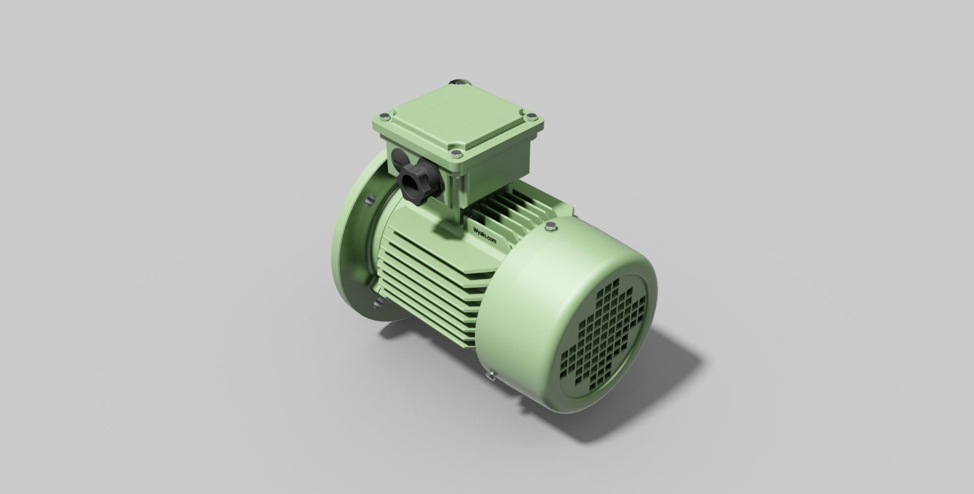 IEC80 B5 -  Electric motor 3D model_3