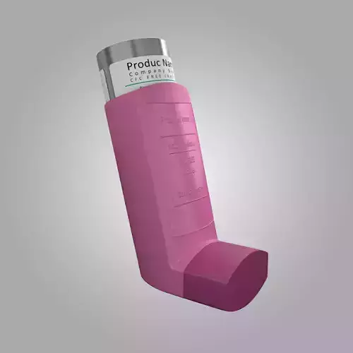 Fostair Asthma Inhaler 3D model