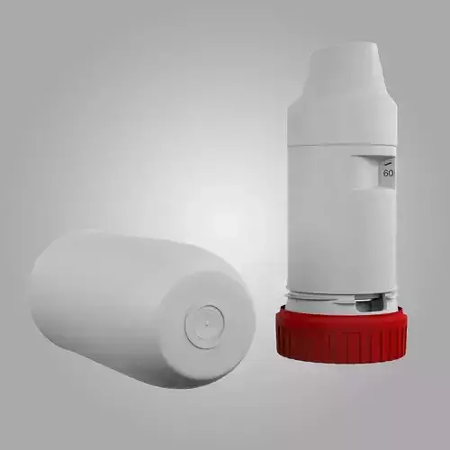 Symbicort Asthma Inhaler 3D model