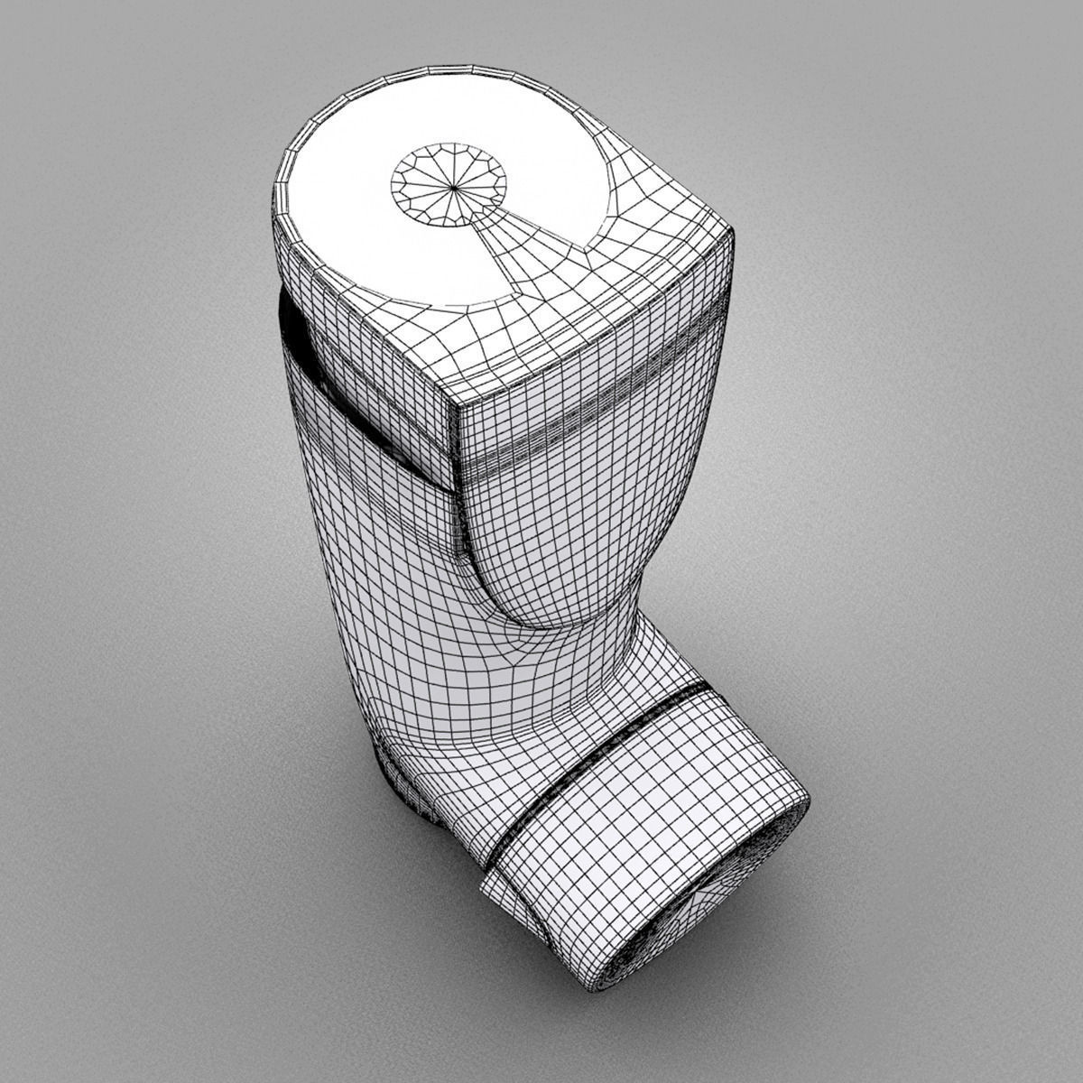 Vannair Asthma Inhaler 3D model_13