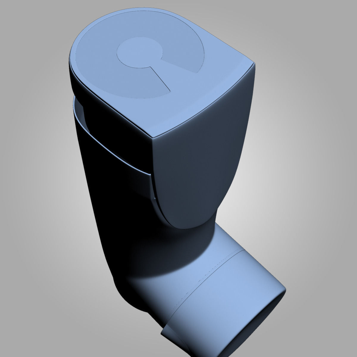 Vannair Asthma Inhaler 3D model_23