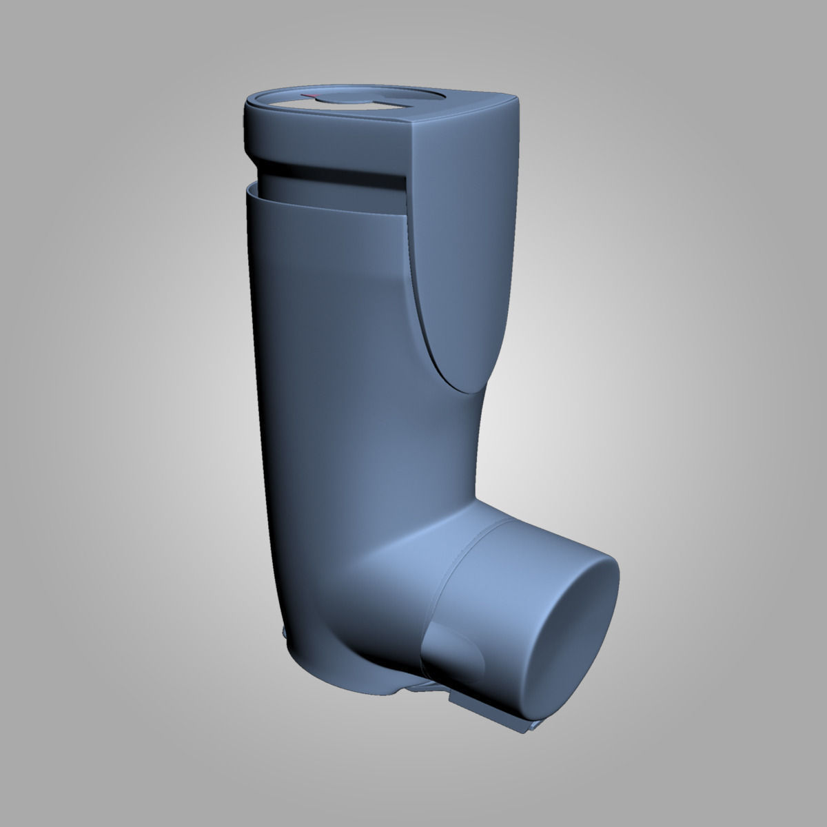 Vannair Asthma Inhaler 3D model_21