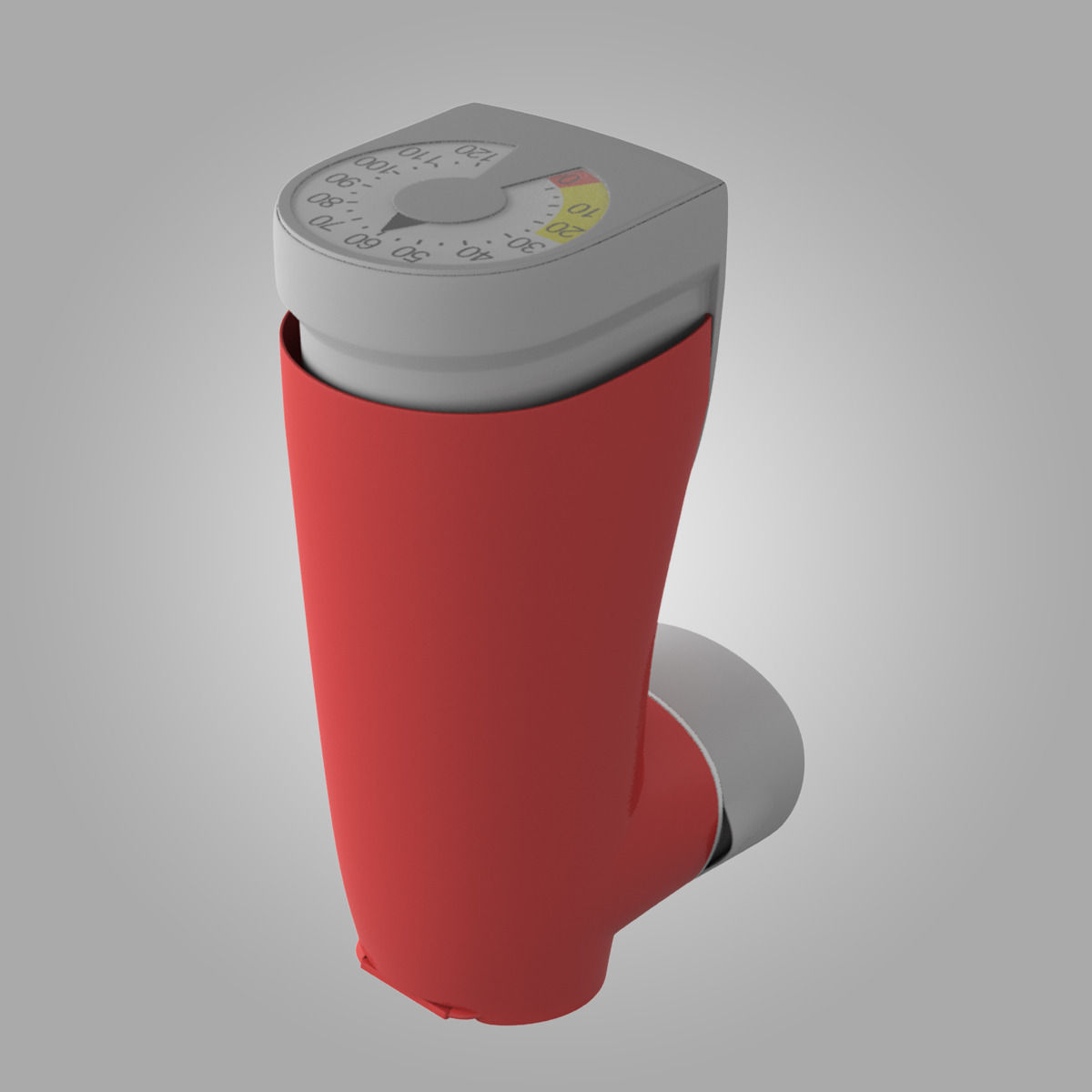 Vannair Asthma Inhaler 3D model_3
