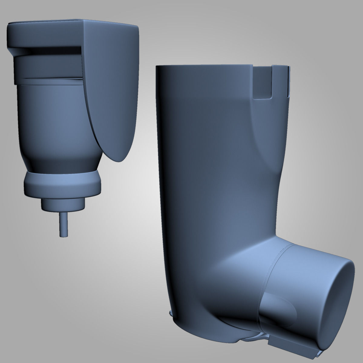 Vannair Asthma Inhaler 3D model_22