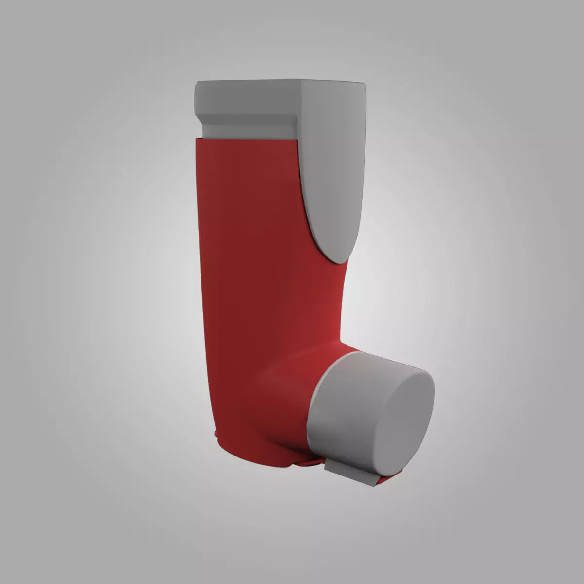 Vannair Asthma Inhaler 3D model_0