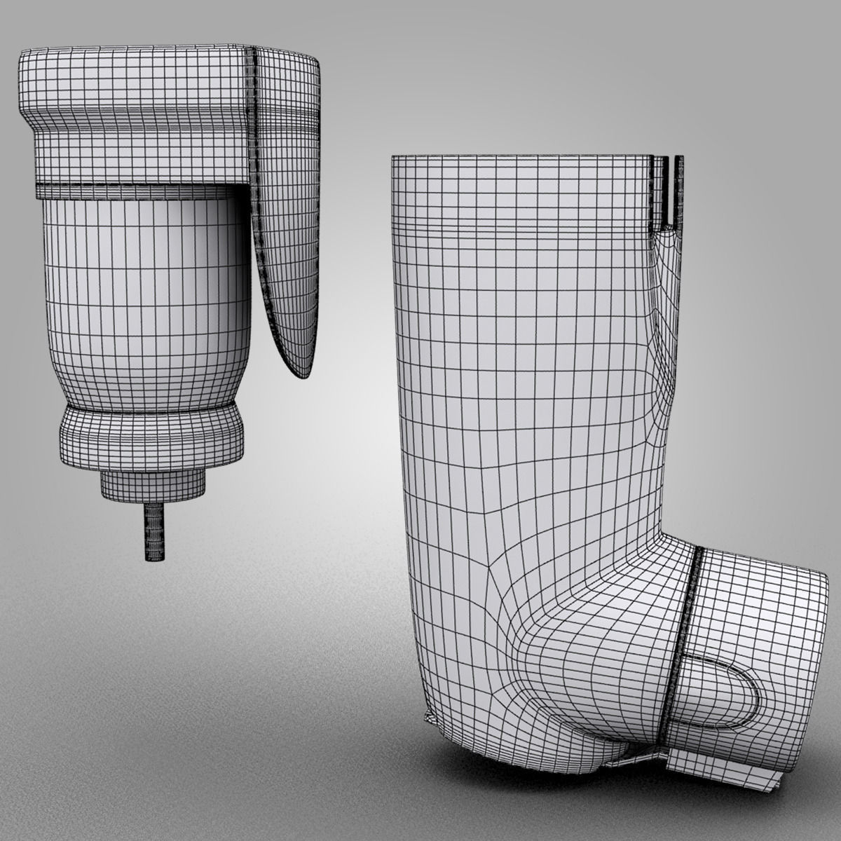 Vannair Asthma Inhaler 3D model_15
