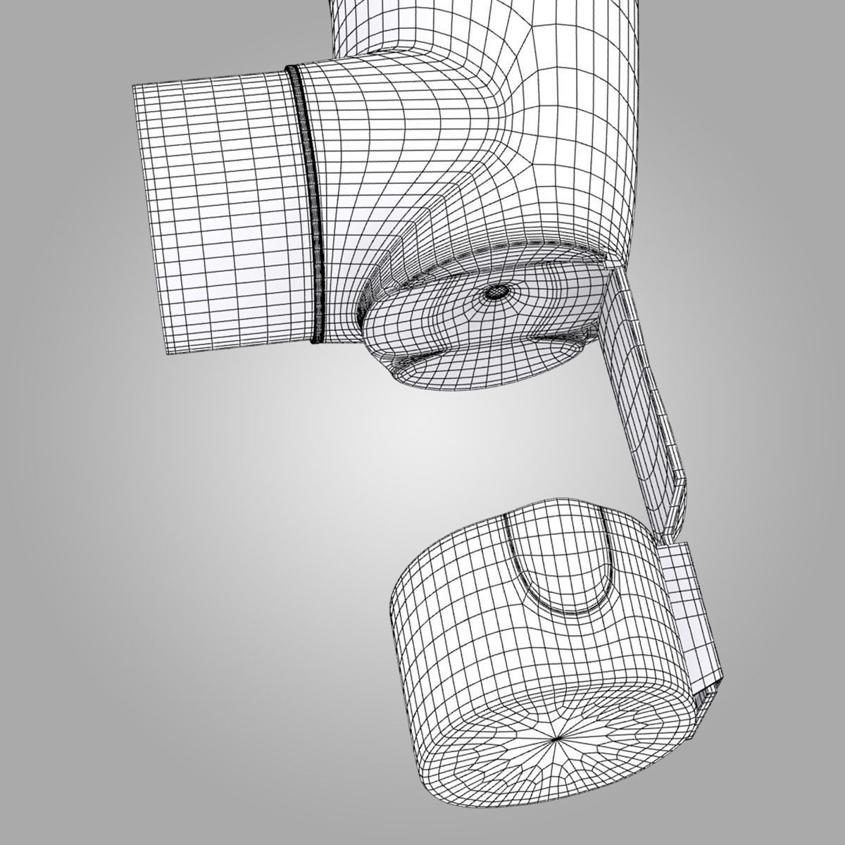 Vannair Asthma Inhaler 3D model_16