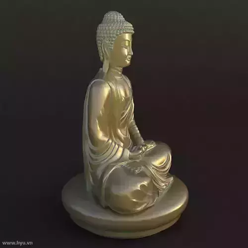 Buddha gold statue