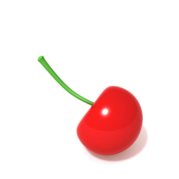 Cherry 3D model_1
