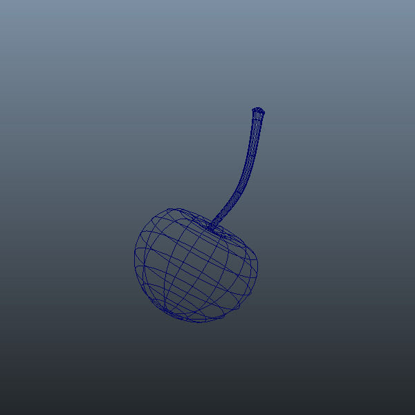 Cherry 3D model_4